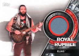 2018 TOPPS WWE Then Now Forever  Elias Event Used Canvas Mat 176/299