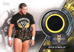2018 TOPPS WWE Then Now Forever  Kyle O'Reilly Event Used Canvas Mat 131/299