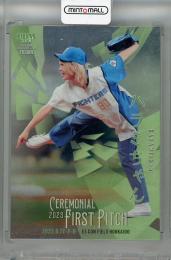 2023 BBM FUSION  ハラミちゃん 始球式カード 銀紙版(パラレル版) 073/200