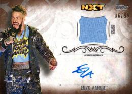 2016 TOPPS WWE Undisputed  Enzo Amore Autograph & Shirt 36/99
