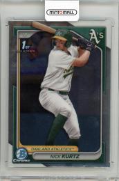 2024 TOPPS BOWMAN Draft Nick Kurtz 1st Bowman Chrome Base #BDC-56 Oakland Athletics
