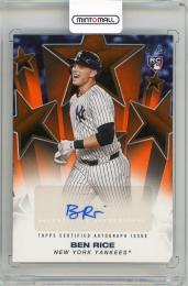2025 TOPPS Update Series Ben Rice Baseball Stars Autograph Orange #BSAU-BRI RC【06/25】 New York Yankees