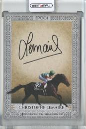 EPOCH ホースレーシング トレーディングカード 2017 ルメール ジョッキー直筆サインカード【17/48】