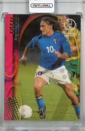 2002 Panini World Cup Francesco Totti #73 ※傷・白かけあり Italia