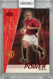 2002 Upper Deck Phil Neville Manchester United Red #61【278/500】 Manchester United