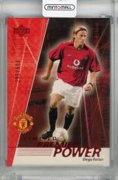 2002 Upper Deck Diego Forlan Manchester United Red #66 ※角折れあり【295/500】 Manchester United