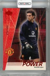 2002 Upper Deck Ricardo Lopez Manchester United Red #57【476/500】 Manchester United