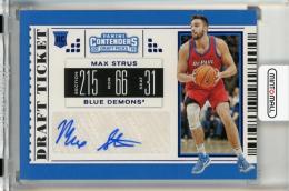 2019-20 Panini Contenders Draft Picks Max Strus Autographs RC #101《白かけあり》