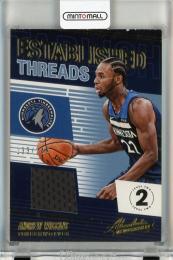 2018-19 Panini Absolute Memorabilia Andrew Wiggins Established Threads Level 2 #3【133/149】《白かけあり》