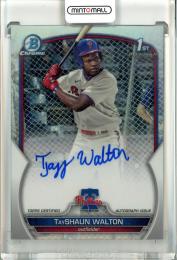 2023 Bowman Chrome Draft Philadelphia Phillies Tayshaun Watson  Autographs Refractors 356/499