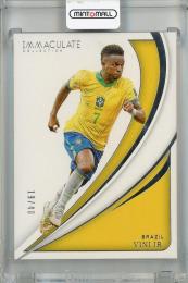 2024-25 Panini Immaculate Collection Vini Jr. Silver #63 ※裏面へこみあり【19/40】 Brazil