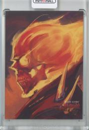 2023 Fleer Ultra Marvel Midnight Sons  Johnny Blaze Ultra Shades
