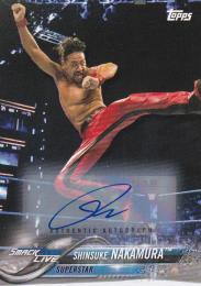 2018 Topps WWE Then Now Forever  Shinsuke Nakamura Autographs 31/99