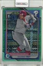 2024 Bowman Chrome Mega Box Eduardo Tait Prospects Aqua Refractors #BCP164【167/299】