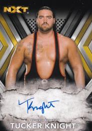 2017 Topps WWE NXT  Tucker Knight Autographs