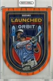 2025 Topps Cosmic Chrome Seiya Suzuki Launched Into Orbit Orange Galactic Refractors #LIO34【01/25】