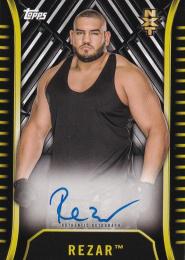 2018 Topps WWE NXT   Rezar Autographs