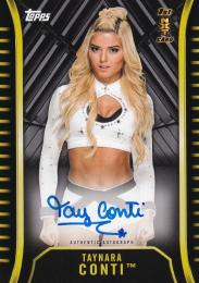 2018 Topps WWE NXT   Taynara Conti Autographs Silverパラレル版 02/25