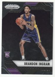 2016-17 PANINI Prizm #131 RC/ BRANDON INGRAM(Los Angeles Lakers)