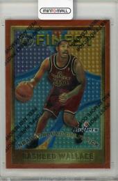 1996 TOPPS FINEST Rasheed Wallace #114 Washington Bullets