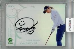 2024 EPOCH JLPGA TOP PLAYERS 仲宗根澄香 HEROINE直筆サインカード 横版【28/30】