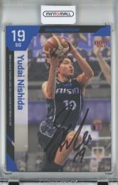 BBM×B.LEAGUE TRADING CARDS 2022-23 SEASON FAST BREAK 1st Half  西田優大 直筆サインカード 10/66