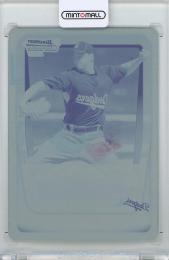2011 Bowman Allen Webster #BCP89 Cyan Printing Plate【1/1】 Los Angels Dodgers