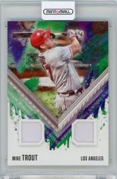 2021 Panini Diamond Kings Mike Trout #DKM-MT Dual Jersey Card Los Angeles Angels