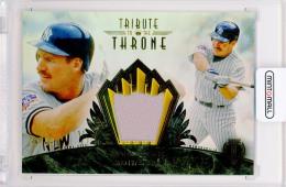 2014 Topps Tribute Wade Boggs #THRONE-WBO Tribute to the Throne【79/99】 New York Yankees ※表面右上に傷ありのため状態要確認