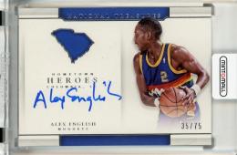 2016-17 Panini National Treasures Alex English Hometown Heroes Auto #36【35/75】