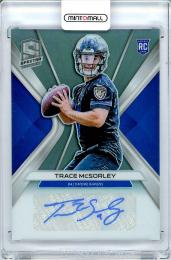 【表面左上若干難あり】2019 PANINI Spectra  Trace McSorley Autograph (RC) 072/199