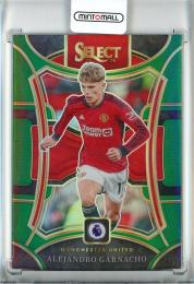 2023-24 Panini Select Alejandro Garnacho Green Prizm/Mezzanine/#169【3/5】 Manchester United