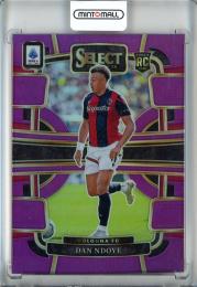 2023-24 Panini Select Serie A Soccer Dan Ndoye Terrace Purple Prizm/RC【45/49】 Bologna FC