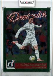 2016-17 Panini Donruss Soccer Cristiano Ronaldo Dominator/Green/#22 Real Madrid