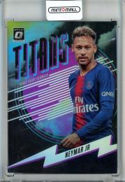 2018-19 Panini Donruss Soccer Neymar Jr. Titans/Silver Prizm PSG