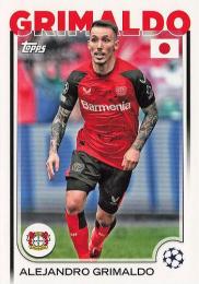 2024-25 Topps SC UEFA Club Competitions【Japan Edition】#3 Alejandro Grimaldo レギュラーカード