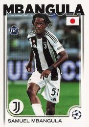 2024-25 Topps SC UEFA Club Competitions【Japan Edition】#12 Samuel Mbangula レギュラーカード RC