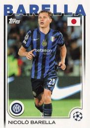 2024-25 Topps SC UEFA Club Competitions【Japan Edition】#23 Nicolo Barella レギュラーカード