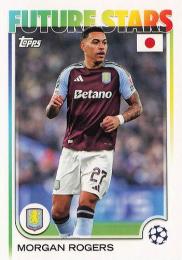 2024-25 Topps SC UEFA Club Competitions【Japan Edition】#38 Morgan Rogers レギュラーカード