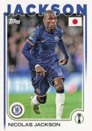 2024-25 Topps SC UEFA Club Competitions【Japan Edition】#41 Nicolas Jackson レギュラーカード