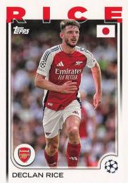 2024-25 Topps SC UEFA Club Competitions【Japan Edition】#53 Declan Rice レギュラーカード