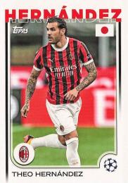 2024-25 Topps SC UEFA Club Competitions【Japan Edition】#65 Theo Hernandez レギュラーカード