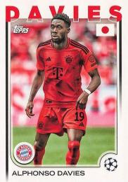 2024-25 Topps SC UEFA Club Competitions【Japan Edition】#96 Alphonso Davies レギュラーカード