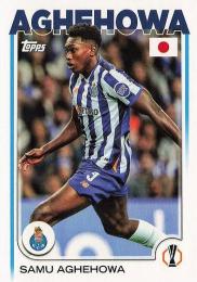 2024-25 Topps SC UEFA Club Competitions【Japan Edition】#110 Samu Aghehowa レギュラーカード