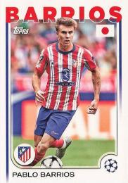 2024-25 Topps SC UEFA Club Competitions【Japan Edition】#123 Pablo Barrios レギュラーカード