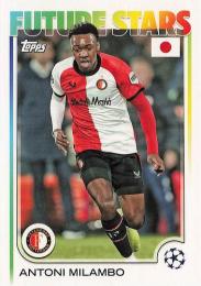 2024-25 Topps SC UEFA Club Competitions【Japan Edition】#126 Antoni Milambo レギュラーカード