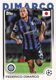 2024-25 Topps SC UEFA Club Competitions【Japan Edition】#129 Federico Dimarco レギュラーカード