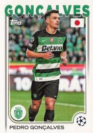 2024-25 Topps SC UEFA Club Competitions【Japan Edition】#134 Pedro Goncalves レギュラーカード