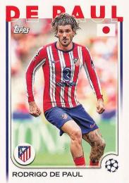 2024-25 Topps SC UEFA Club Competitions【Japan Edition】#192 Rodrigo de Paul レギュラーカード