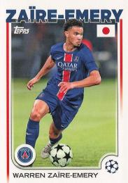 2024-25 Topps SC UEFA Club Competitions【Japan Edition】#197 Warren Zaire-Emery レギュラーカード